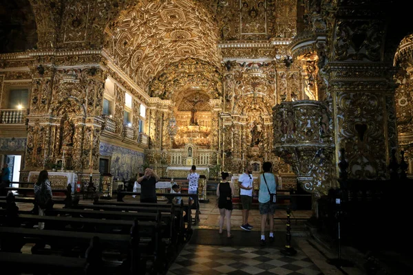 Salvador Bahia Brasile Maggio 2023 Veduta Della Chiesa Del Convento — Foto Stock