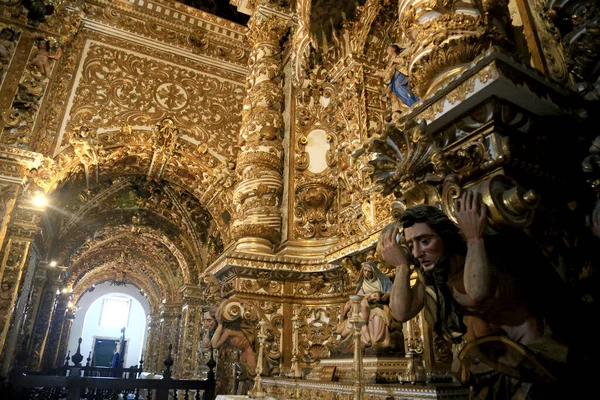 Salvador Bahia Brazylijski Maja 2023 Widok Kościół Klasztor Sao Francisco — Zdjęcie stockowe
