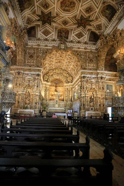 Salvador Bahia Brasil Mayo 2023 Vista Iglesia Convento San Francisco —  Fotos de Stock