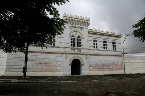 Salvador Bahia Brasilien Mai 2023 Blick Auf Die Festung Santo — Stockfoto