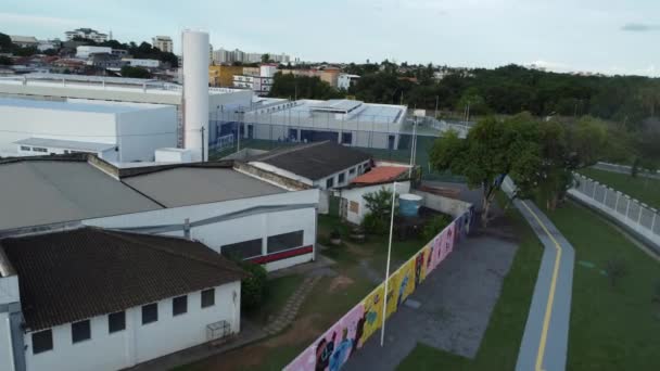 Lauro Freitas Bahia Brasil Maio 2023 Vista Uma Escola Estadual — Vídeo de Stock
