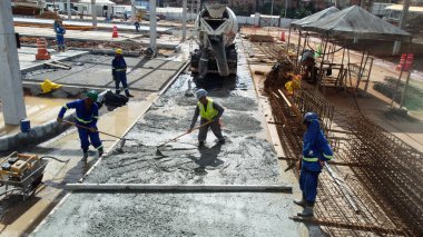 Salvador, Bahia, Brezilya 29 Mayıs 2023 Salvador 'daki metro istasyonu..