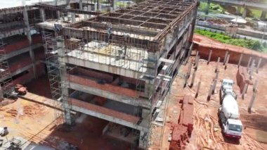 Salvador, Bahia, Brezilya - 3 Nisan 2023: Federal Otoyol Polisi - PRF - Salvador 'daki genel merkez binası.