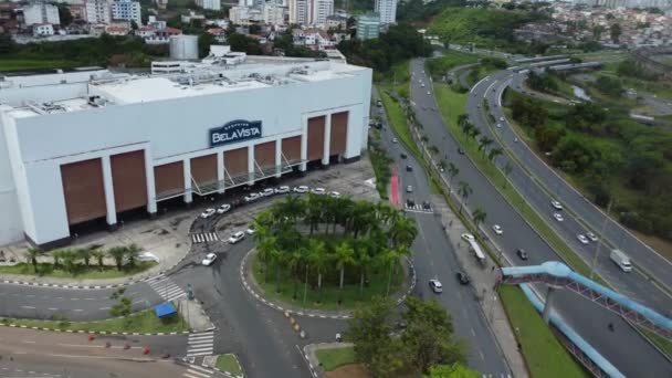 Salvador Bahia Brazylijski Kwiecień 2023 Widok Budynek Sklepu Leroy Merlin — Wideo stockowe