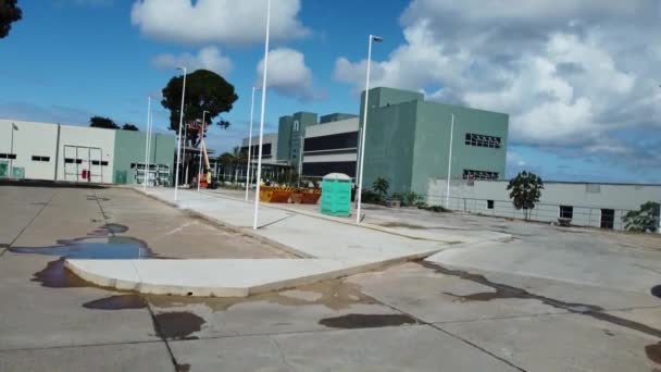 Salvador Bahia Brezilya Nisan 2023 Salvador Şehrindeki Iguatemi Bölgesindeki Trafik — Stok video
