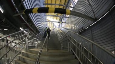 Salvador, Bahia, Brezilya 29 Mayıs 2023: Salvador 'daki metro sisteminin Campinas İstasyonu detayları.