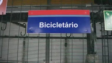 Salvador, Bahia, Brezilya 29 Mayıs 2023: Salvador 'daki metro sisteminin Campinas İstasyonu detayları.