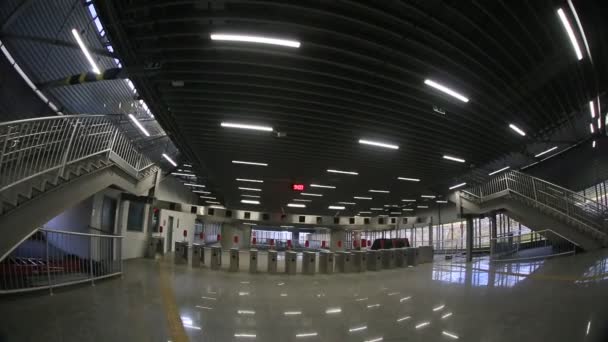 Salvador Bahia Brésil Mai 2023 Détails Station Campinas Métro Dans — Video
