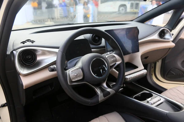 Salvador Bahia Brazil July 2023 Interior View Vehicle Chinese Automaker — Stock Photo, Image