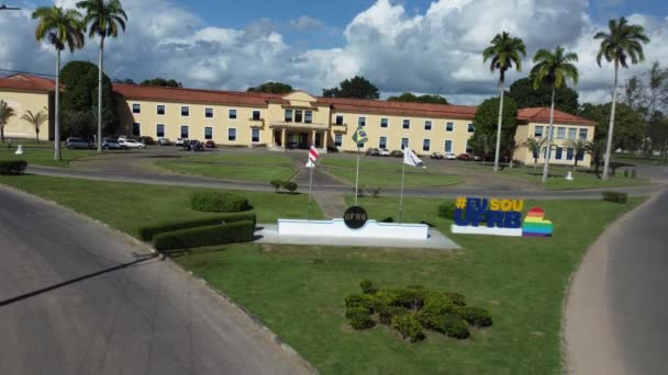 Cruz Das Almas Brezilya Temmuz 2023 Renoncavo Bahia Federal Üniversitesi — Stok video