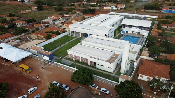 Boninal Bahia Brasil Abril 2023 Visão Uma Escola Estadual Tempo — Fotografia de Stock