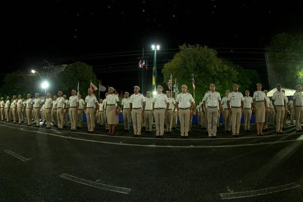 Salvador Bahia Brasil Maio 2022 Cerimônia Formatura Polícia Militar Baiana — Fotografia de Stock