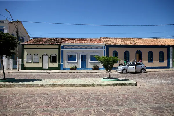 Ituacu Bahia Brazil Agustus 2023 Pemandangan Tempat Tinggal Bergaya Kolonial — Stok Foto