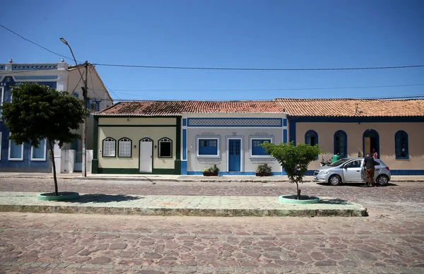 Ituacu Bahia Brazílie Srpna 2023 Pohled Rezidence Koloniálního Stylu Městě — Stock fotografie