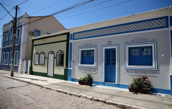 Ituacu Bahia Brazil Augusztus 2023 Kilátás Gyarmati Stílusú Lakóhelyek Város — Stock Fotó