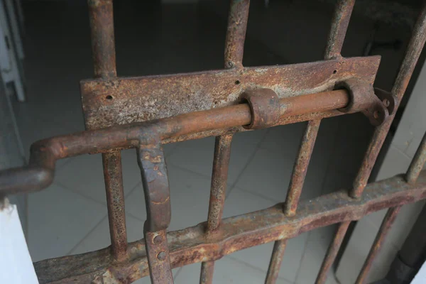 Сальвадор Баия Бразилия Мая 2023 Года Сетка Тюремной Камеры Военном — стоковое фото