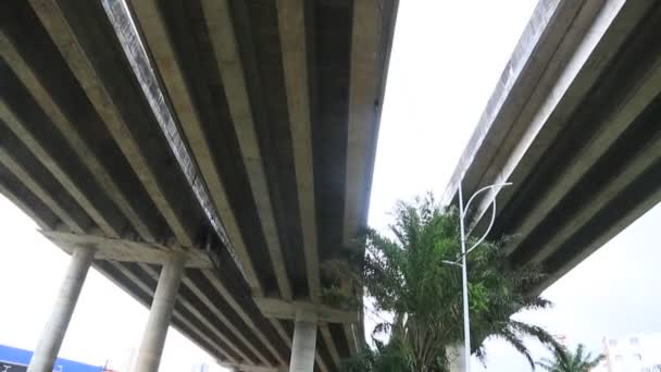 Salvador Bahia Brasil Março 2024 Visão Sistema Viadutos Rotula Abacaxi — Vídeo de Stock