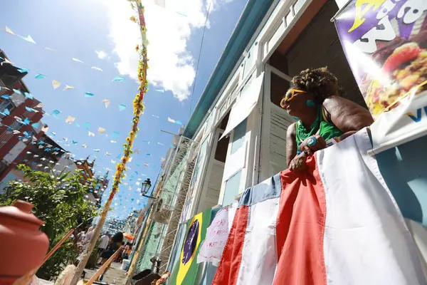 Stock image salvador, bahia, brazil - july 2 2024: festivities on july 2 commemorating the independence of Brazil in Bahia