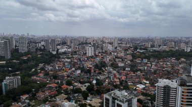 Salvador, Bahia, Brezilya - 5 Eylül 2024: Salvador şehrinin hava manzarası.