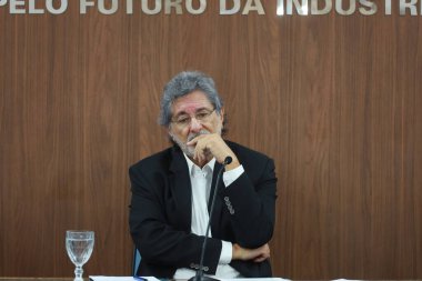 Jsalvador, Bahia, Brezilya - 10 Haziran 2024: Jose Sergio Gabrielli de Azevedo, Brezilyalı politikacı ve Petrobras 'ın eski başkanı.