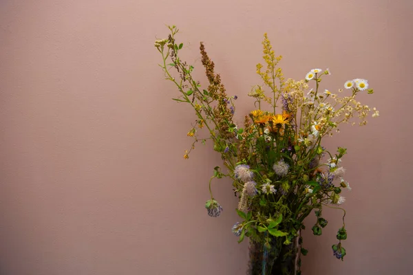 Vazodaki Tarla Çiçekleri — Stok fotoğraf