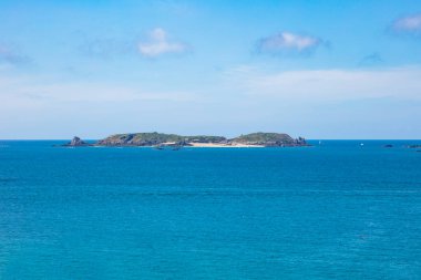 Cezembre Adası manzarası, Saint Malo, Fransa