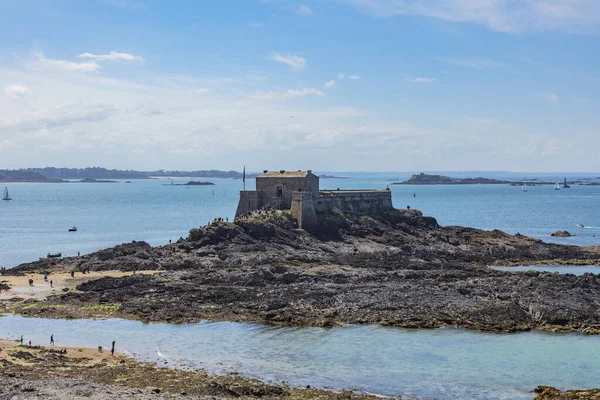 Petit Fort Construit Saint Malo France — Photo