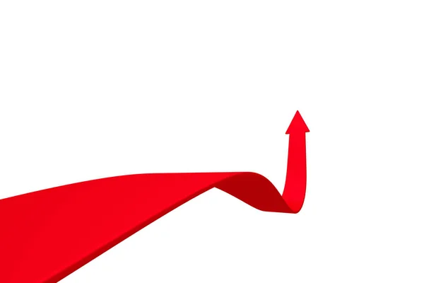 Flèches Rouges Isolées Sur Fond Blanc Illustration Images De Stock Libres De Droits