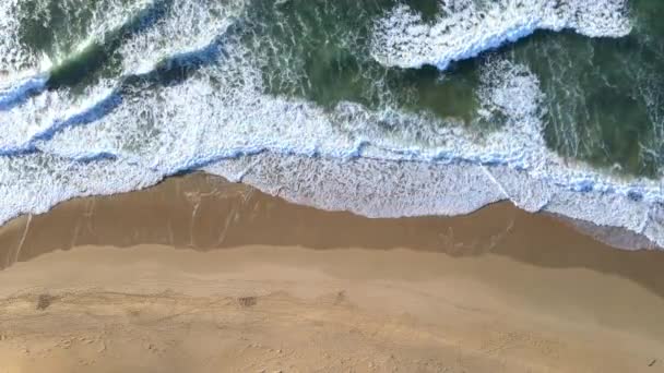 Vue Par Drone Des Vagues Océan — Video