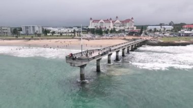 Gqeberha, Güney Afrika Aralık 2022 Gqeberha 'daki iskele resmi olarak Port Elizabeth