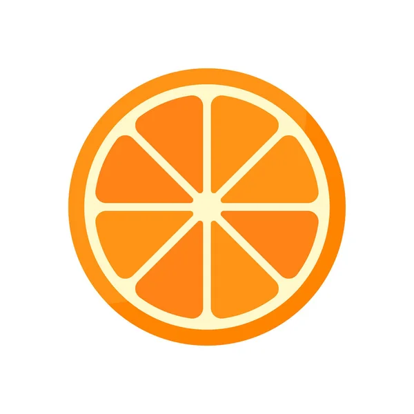 Orang Fruit Fruits Orange Coupés Morceaux Pour Faire Jus — Image vectorielle