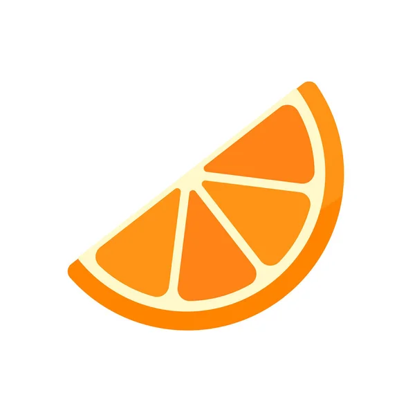 Orang Fruit Orange Fruit Cut Pieces Making Juice — Stock Vector
