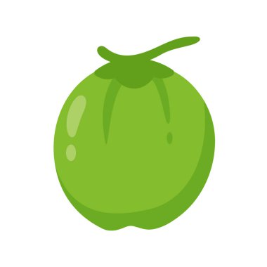 Yarım hindistan cevizi. Yazın ferahlamak için içilmesi popüler meyveler..