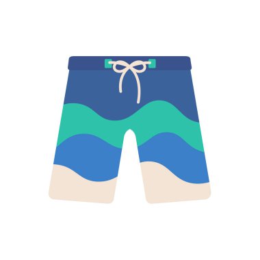 Surf pants. Clothing for water activities in surfing. summer seaside relaxation
