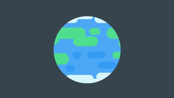 Föld Szerkezetének Tanulmányozása Planetáris Geológia Belső Köpeny Diagram — Stock videók