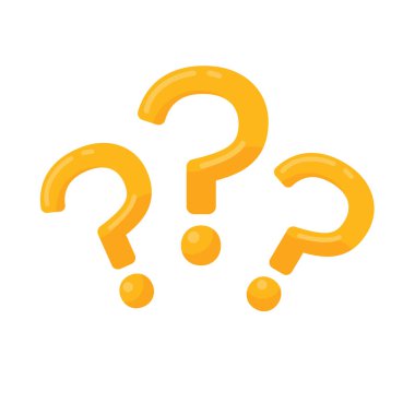 speech bubbles with question marks doubt concept problem solving