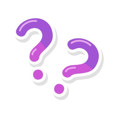 speech bubbles with question marks doubt concept problem solving