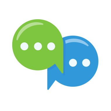 speech text box with three dots Conversation concept to exchange ideas.