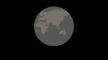 Dünya kendi etrafında dönüyor. Gezegeni korumak için okyanus suyunu muhafaza ediyor.