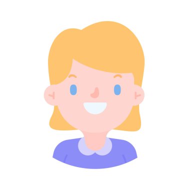 Farklı milletlerden erkek ve kadınların genç yüzlü Avatar resimleri.