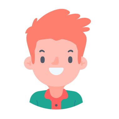 Farklı milletlerden erkek ve kadınların genç yüzlü Avatar resimleri.