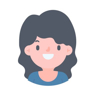 Farklı milletlerden erkek ve kadınların genç yüzlü Avatar resimleri.