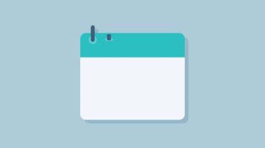 Tarih sayma takvimi. Aydaki anları değiştirmek için yırtılmış kağıt takvimi.