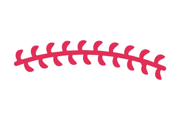 Ponto Beisebol Vermelho Eventos Esportivos Livre Populares —  Vetores de Stock