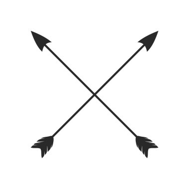 Hippi okuyla boho stili kabile okları kesişiyor.