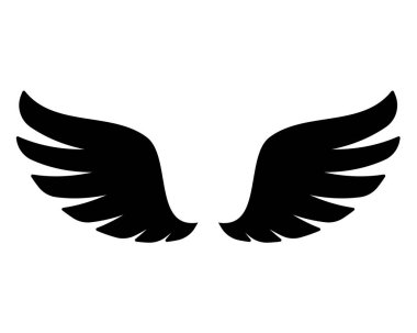 Cennetteki melek kanatları Şahin tüyü kanat deseni