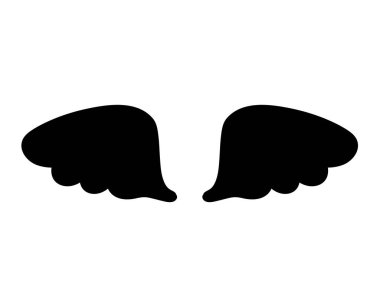 Cennetteki melek kanatları Şahin tüyü kanat deseni