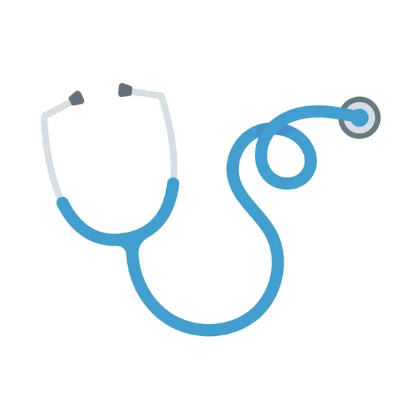 Stetoscopio Medico Infermiere Medico Esaminare Corpo Del Paziente — Vettoriale Stock
