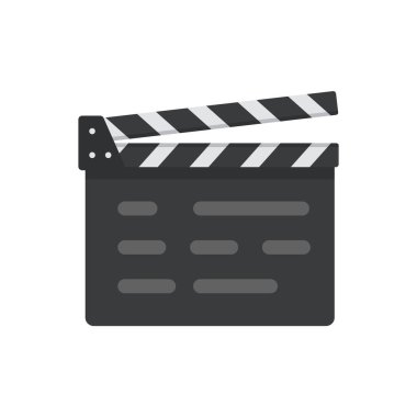 Şovun başlangıcı için film tabelası. Film yönetmeninin drama çekmeye başlaması için alkış.