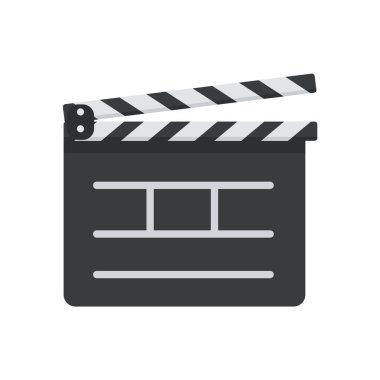 Şovun başlangıcı için film tabelası. Film yönetmeninin drama çekmeye başlaması için alkış.
